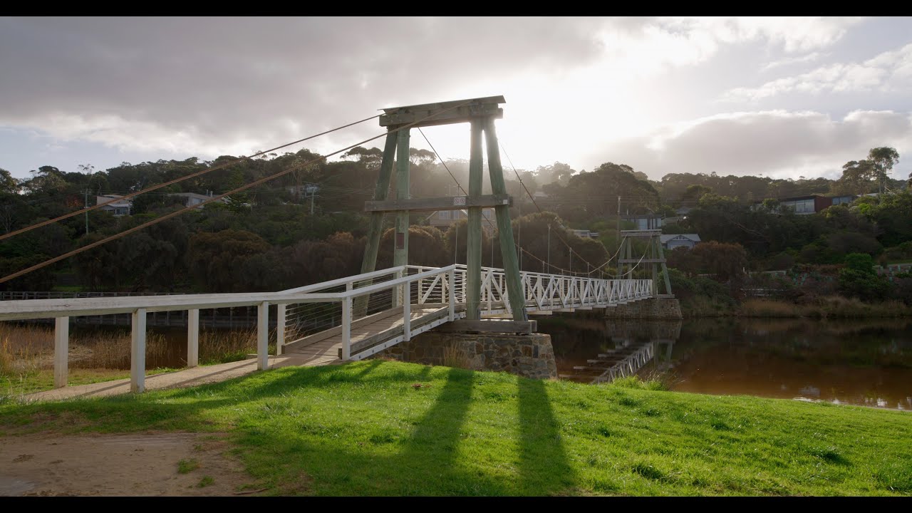 Lorne Swing Bridge | Panasonic EVA1 4K
