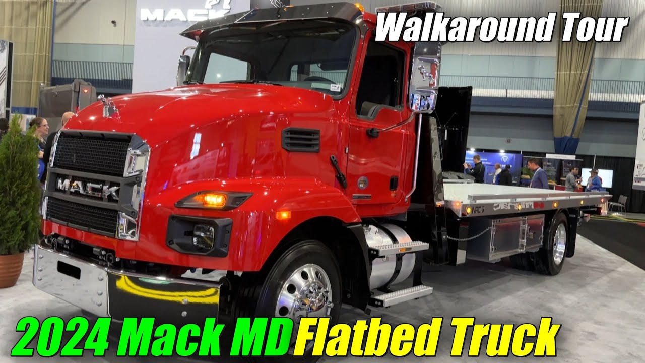 Impressive Flatbed ! 2024 Mack MD