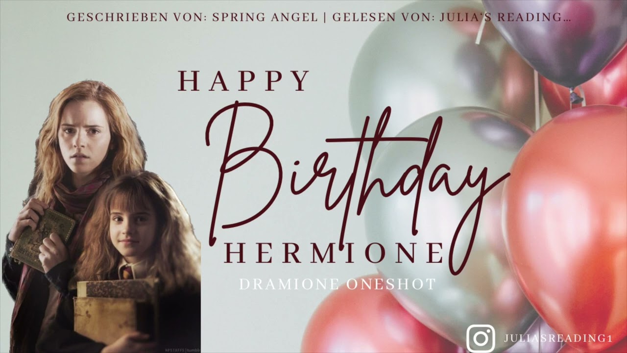 Dramione Oneshot | Happy Birthday Hermione! | 800 Abo Special | Harry Potter Fanfiction Hörbuch