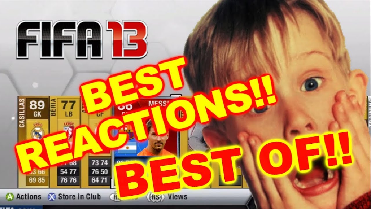 FIFA 13 | ''BEST OF'' Best Pack Opening Reactions!!