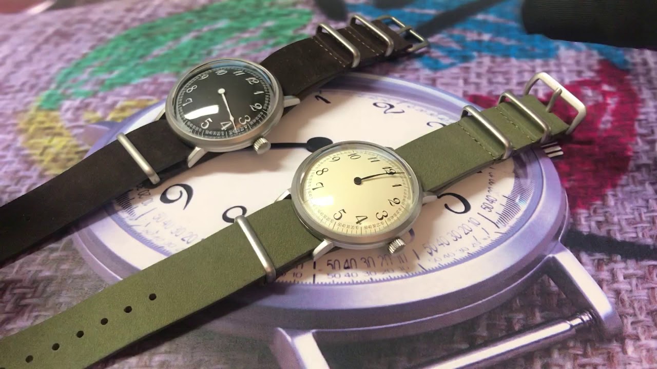 Red Star Single Hand Watch SOLO - caliber LUCH 1801.01