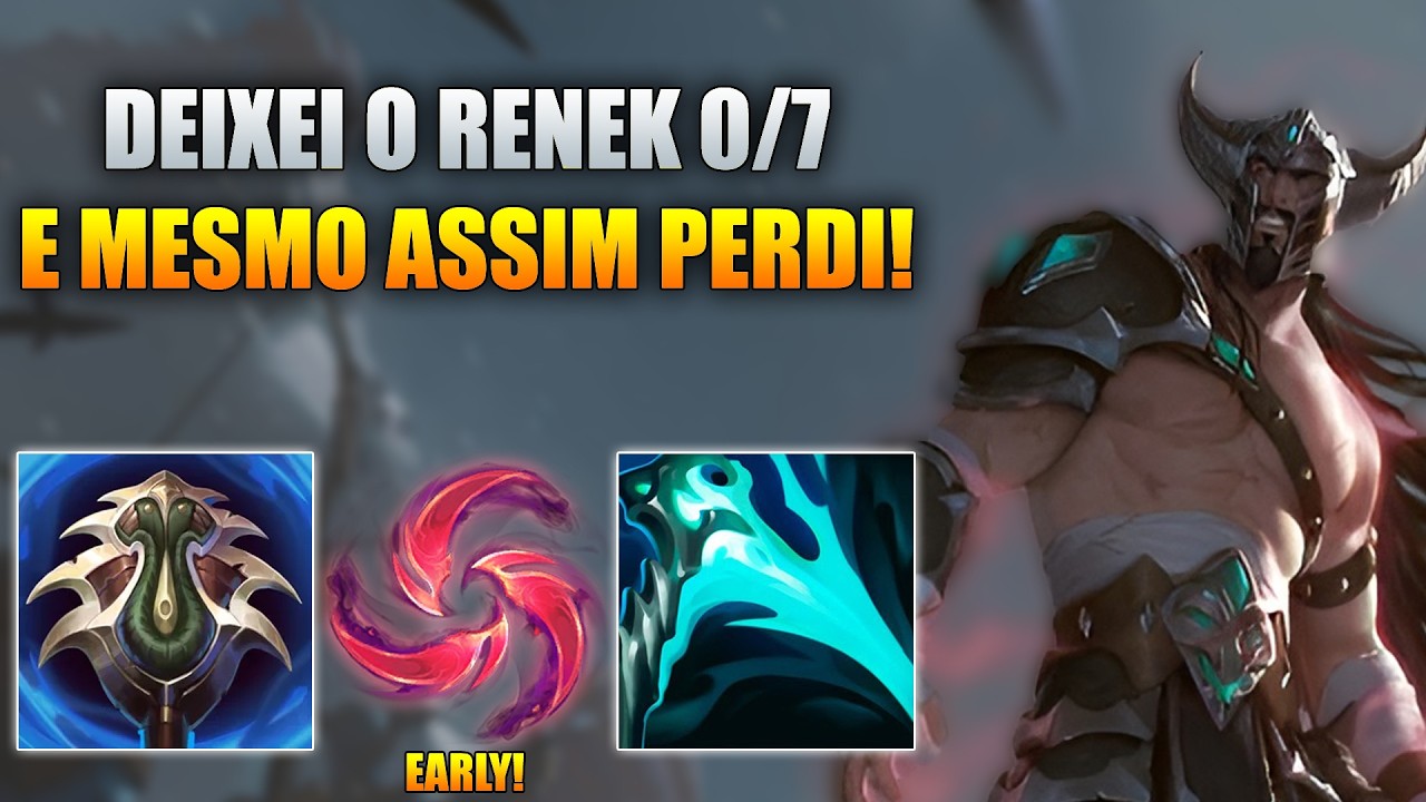 A HISTÓRIA DE COMO DEIXEI O RENEK 0/7 E PERDI