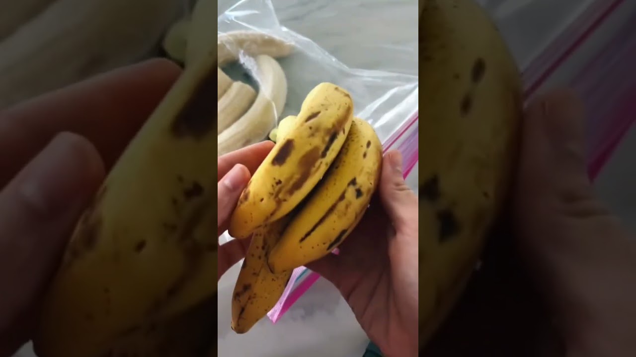 Ты неправильно замораживаешь бананы 🍌 #шорты