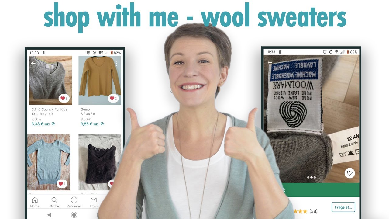 Buying a Wool Sweater Second Hand – Shop With Me