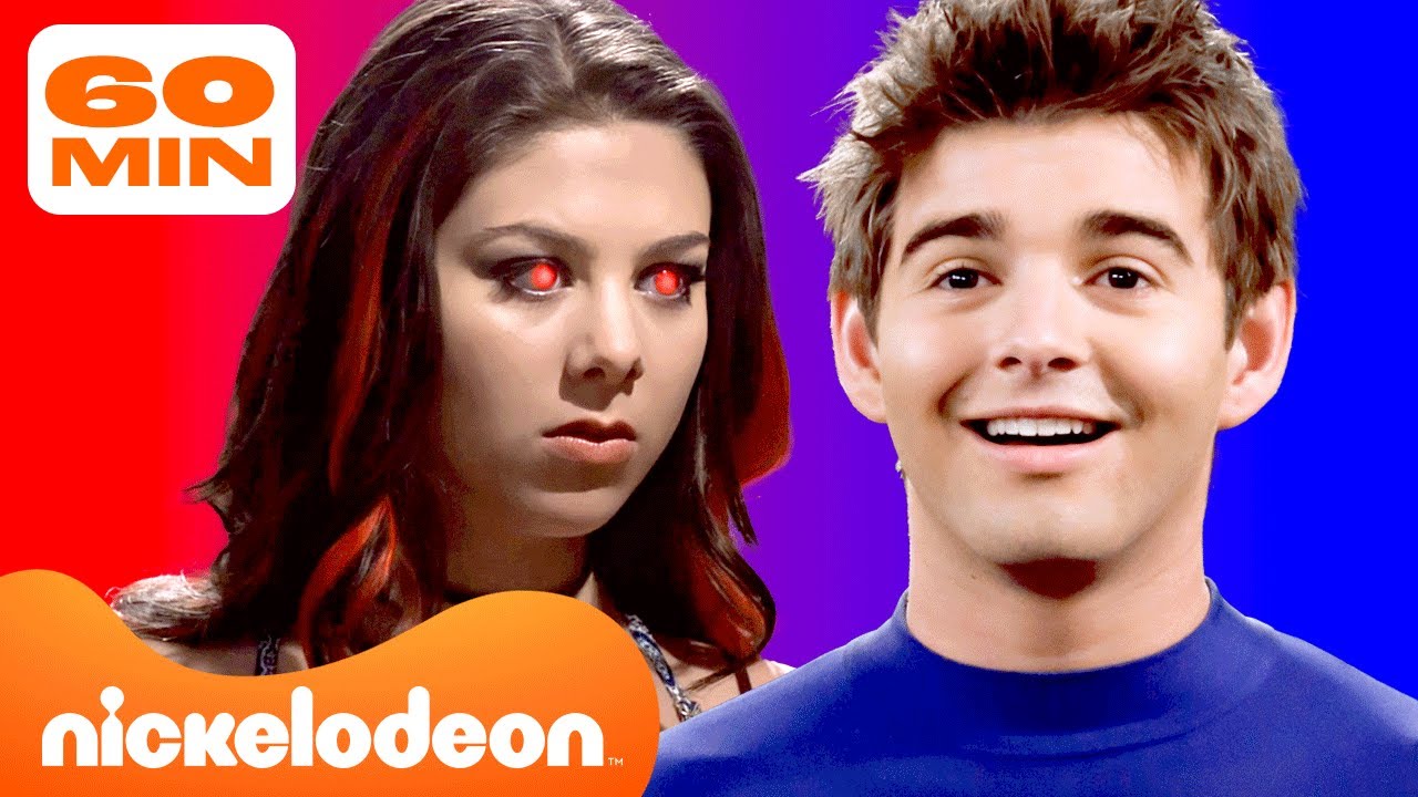 Грозная семейка | Фиби стала злой, а Макс — добрым?! Обмен личностями в The Thundermans! | 1 час