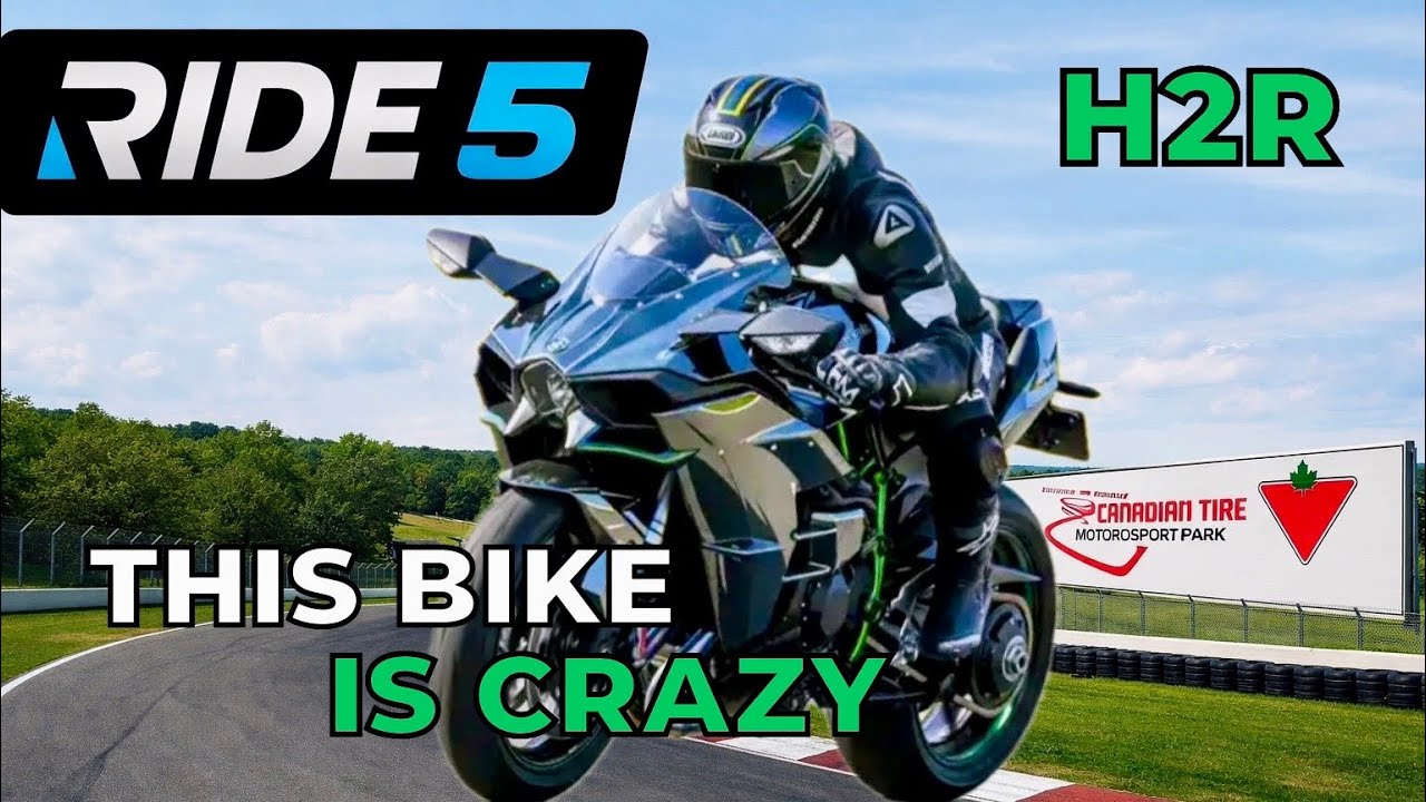 Is the Kawasaki Ninja H2R the Craziest Bike in RIDE5? | Cockpit View POV