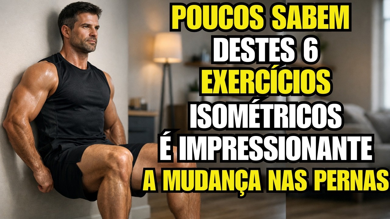 5 Exercícios Isométricos em Casa Para Fortalecer as Pernas Protegendo os Joelhos