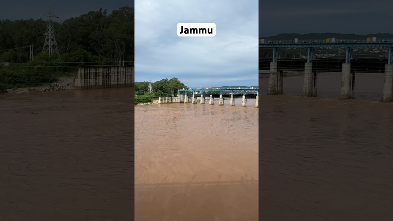 Jammu #heavyrainfall #jammu #jammuandkashmir #barish