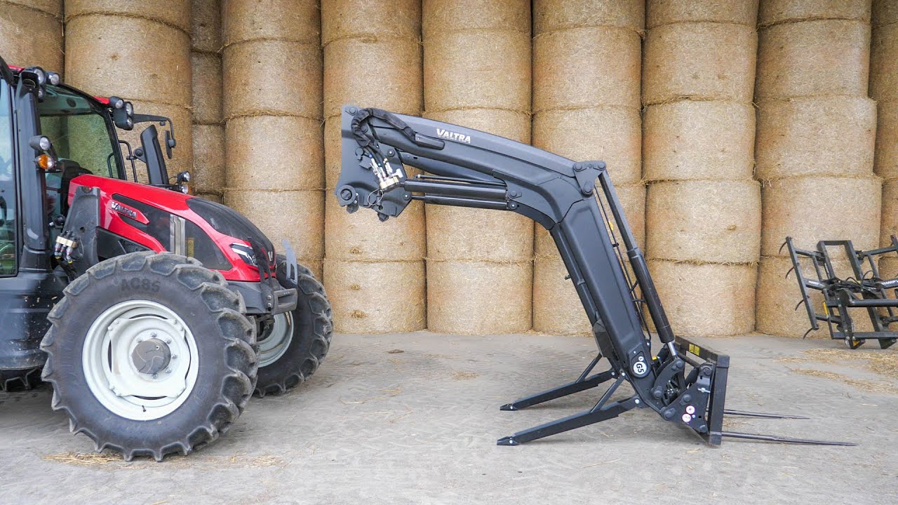 Attelage//Dételage du Chargeur Valtra sur un G5 #SmartTutos