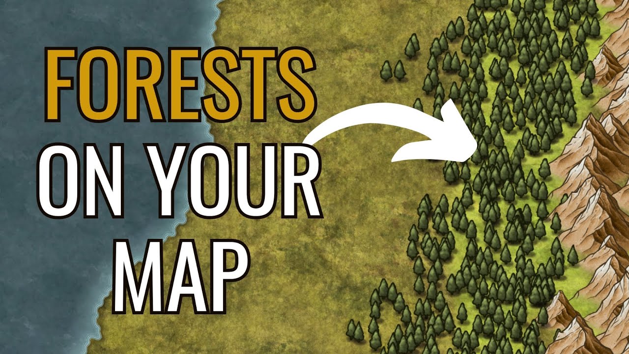 Forests on your Map - Worldbuilding Course