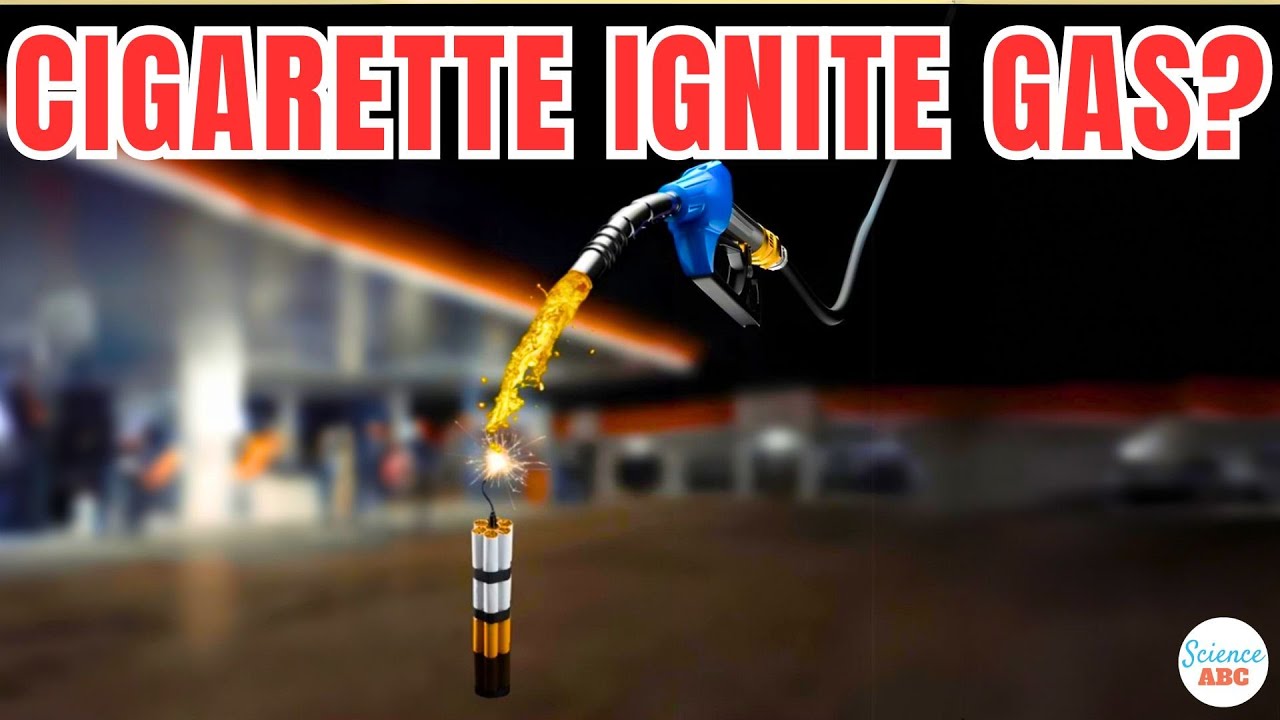 Can A Cigarette Ignite A Puddle Of Gasoline?