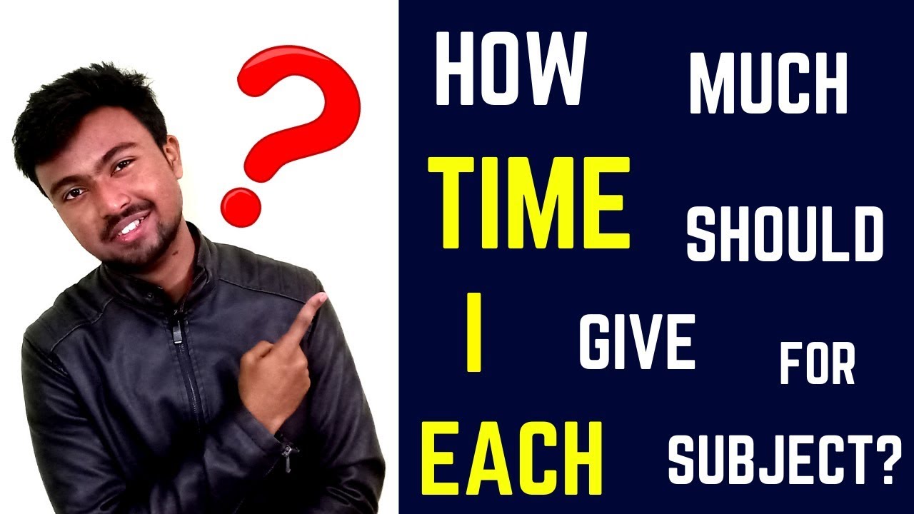 How much time should I give for each subject? How to prepare for Board exam in last 1 month ?