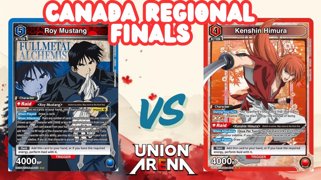 Mustang vs Kenshin Canada Regional Finals \ Union Arena / TCG Live Gameplay
