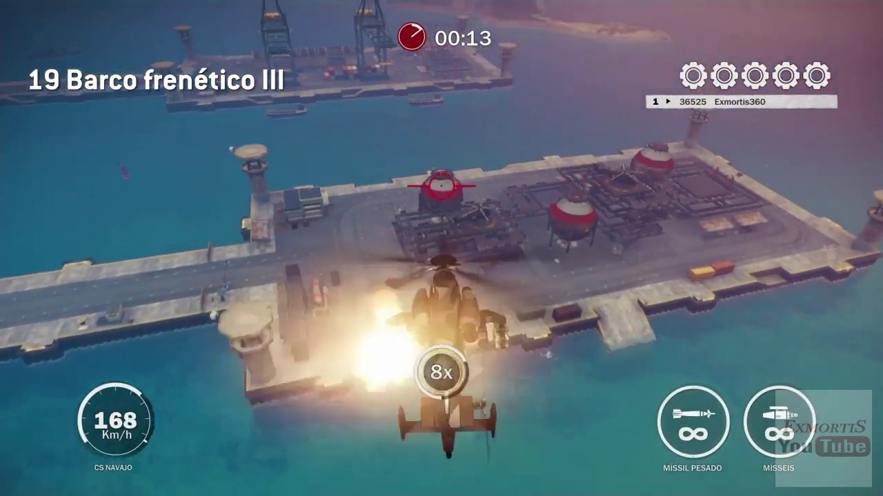Just Cause 3 Desafios : Destruições frenéticas Parte 3