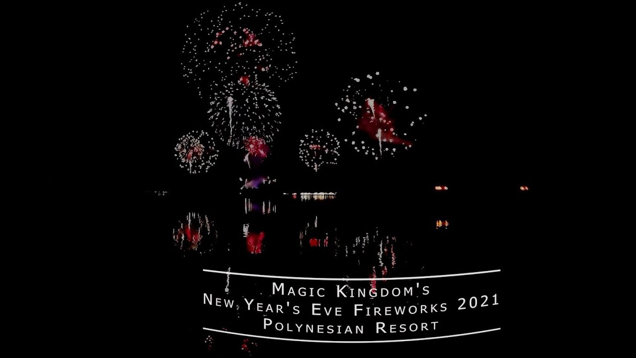 Magic Kingdom New Year's Eve Fireworks 2021 - 180 VR Insta360 EVO