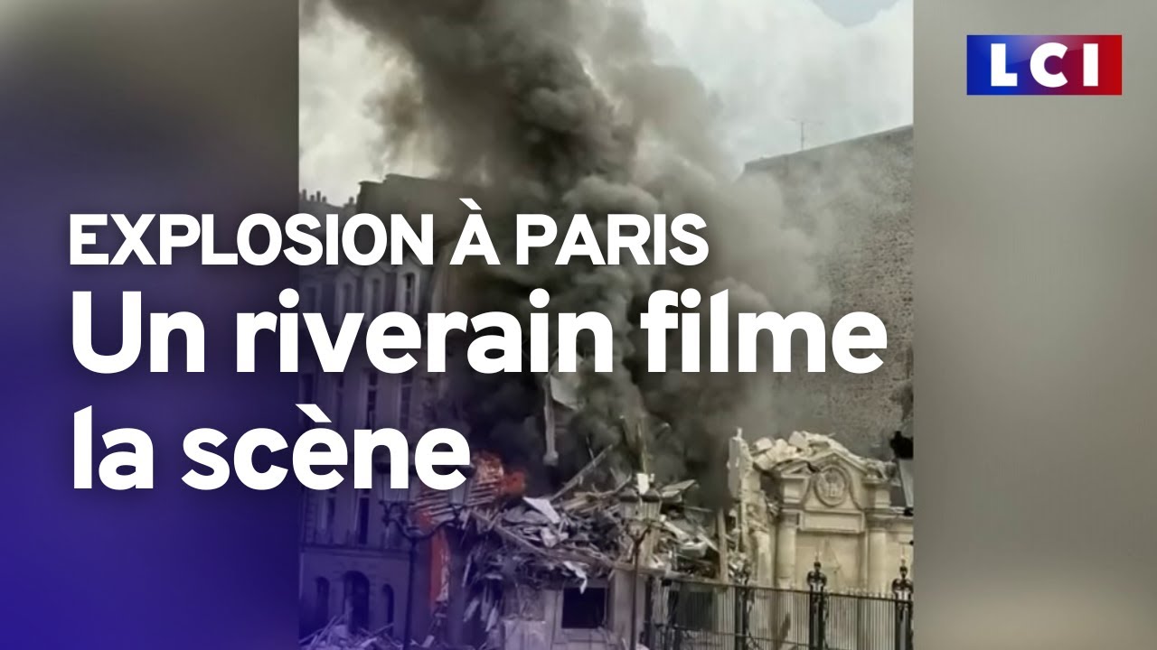 Les images de l'explosion à Paris