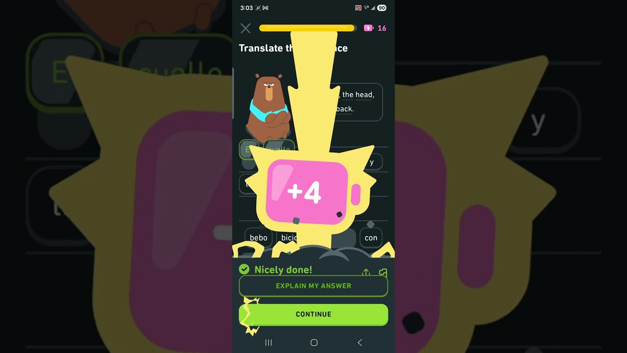 Day ~20 Semen Retention | 90 Day Duolingo Streak (Level 41 Spanish Discipline)