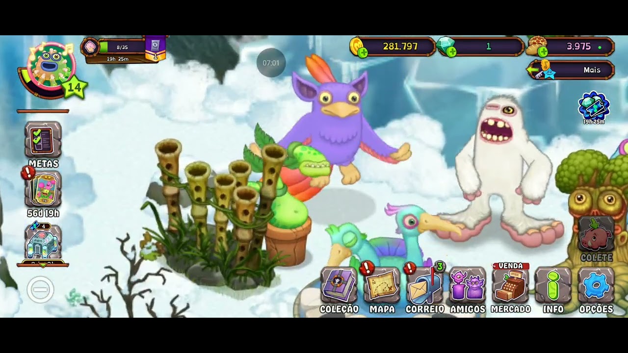 Ep 2 jogando my singing monsters *sem comentários muito...