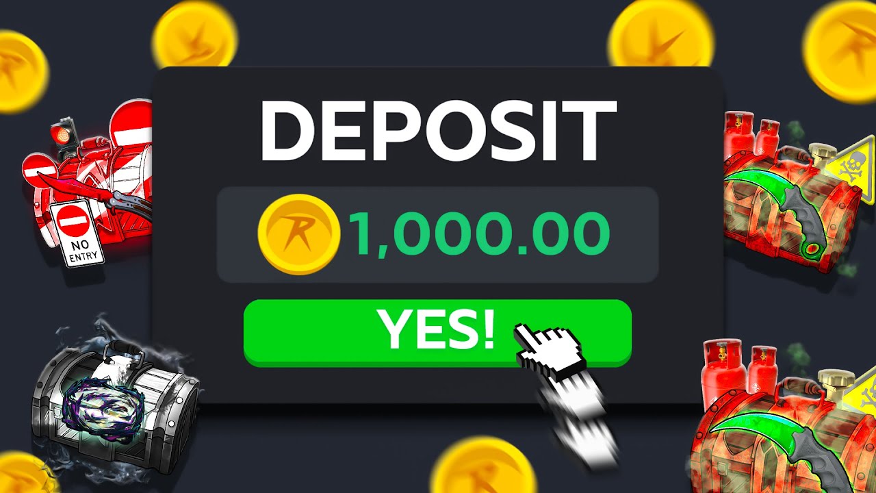 Я потратил 1000 МОНЕТ на 1% кейсы на CSGORoll...