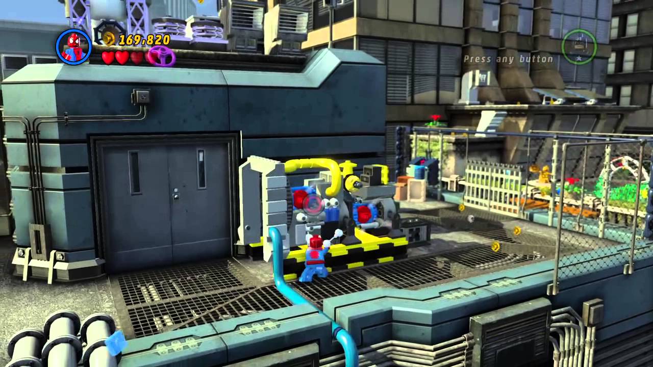 LEGO Marvel Super-Heroes: Level 2 - Times Square Off (Freeplay, PS4)