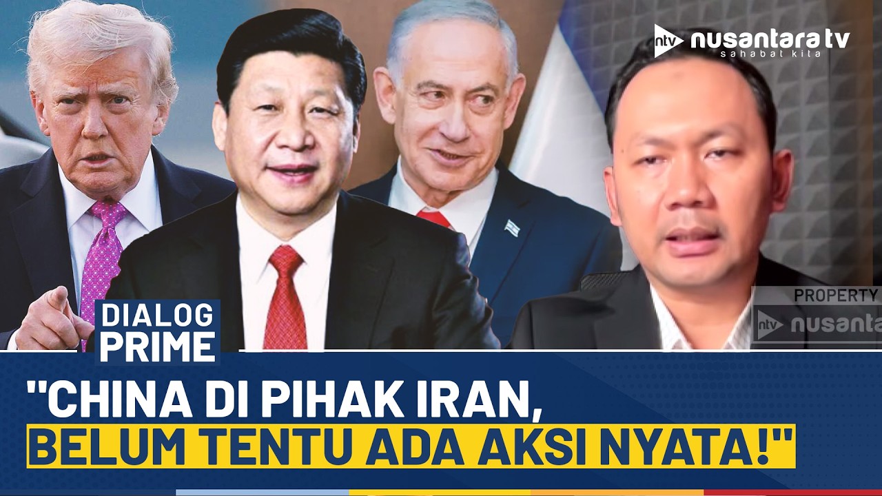 Konflik Panas Intelijen AS-Israel vs Iran, Pengamat: China di Pihak Iran, Belum Tentu Ada Aksi Nyata