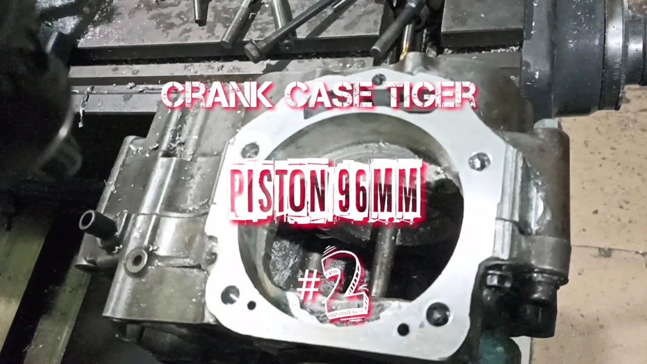 cara geser baut tusuk sate tiger piston 96 part #2 otw 500cc