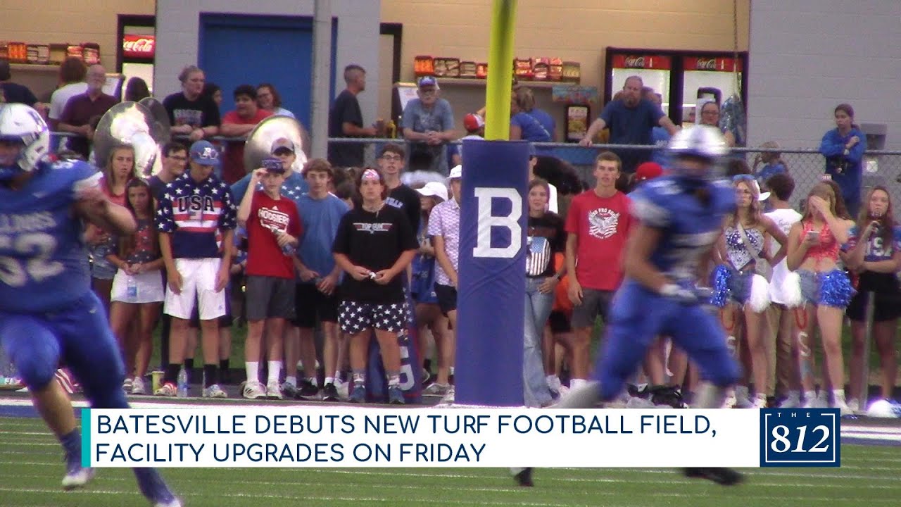 Batesville unveils new turf field, facility upgrades