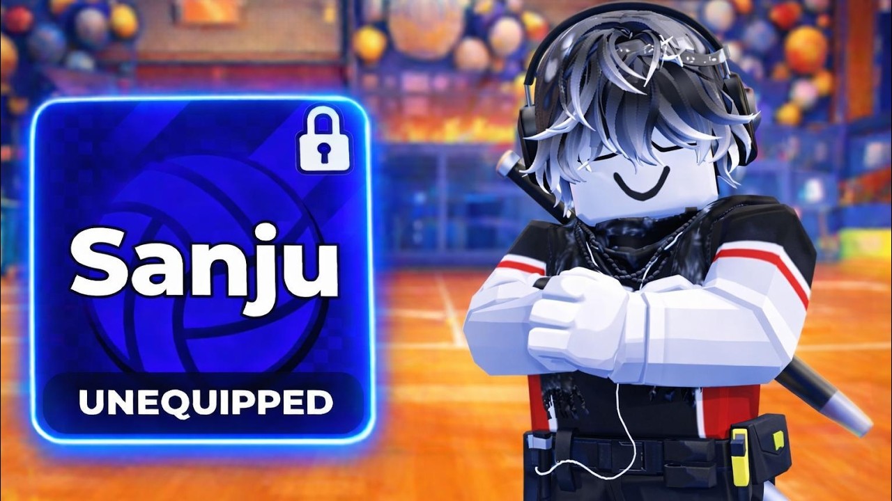 ГАЙД НА SANJU 🔥 Для новичков в Volleyball Legends! | #volleyballlegends #roblox