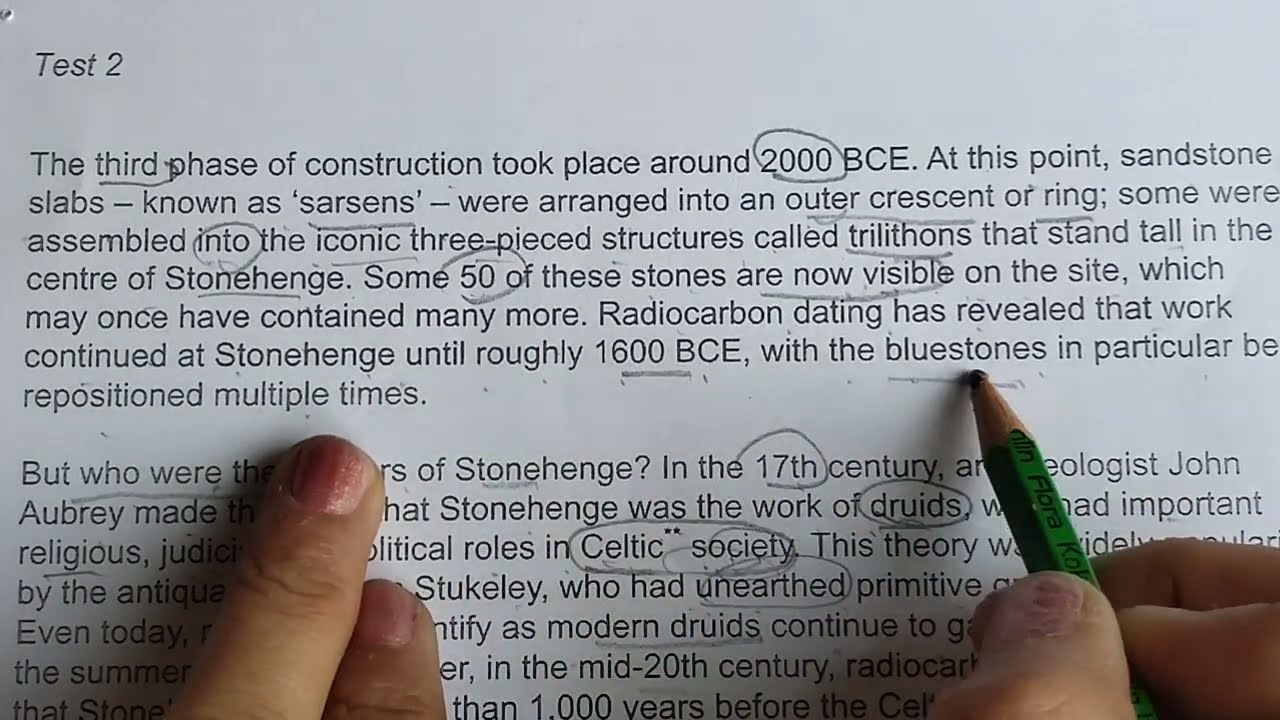 IELTS READING TIPS | IELTS Reading Tips | stonehenge reading answers | How to solve ielts reading?
