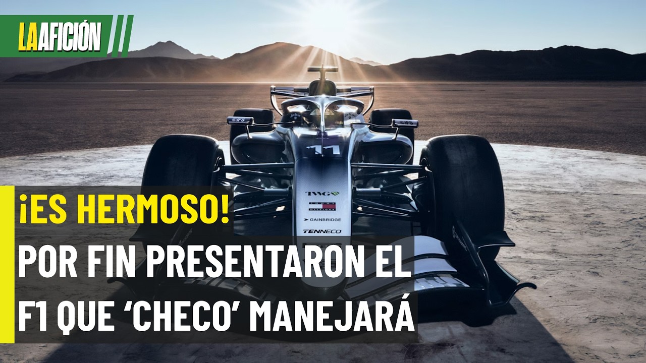 Así será el primer auto de Cadillac en la Fórmula 1 con Checo Pérez
