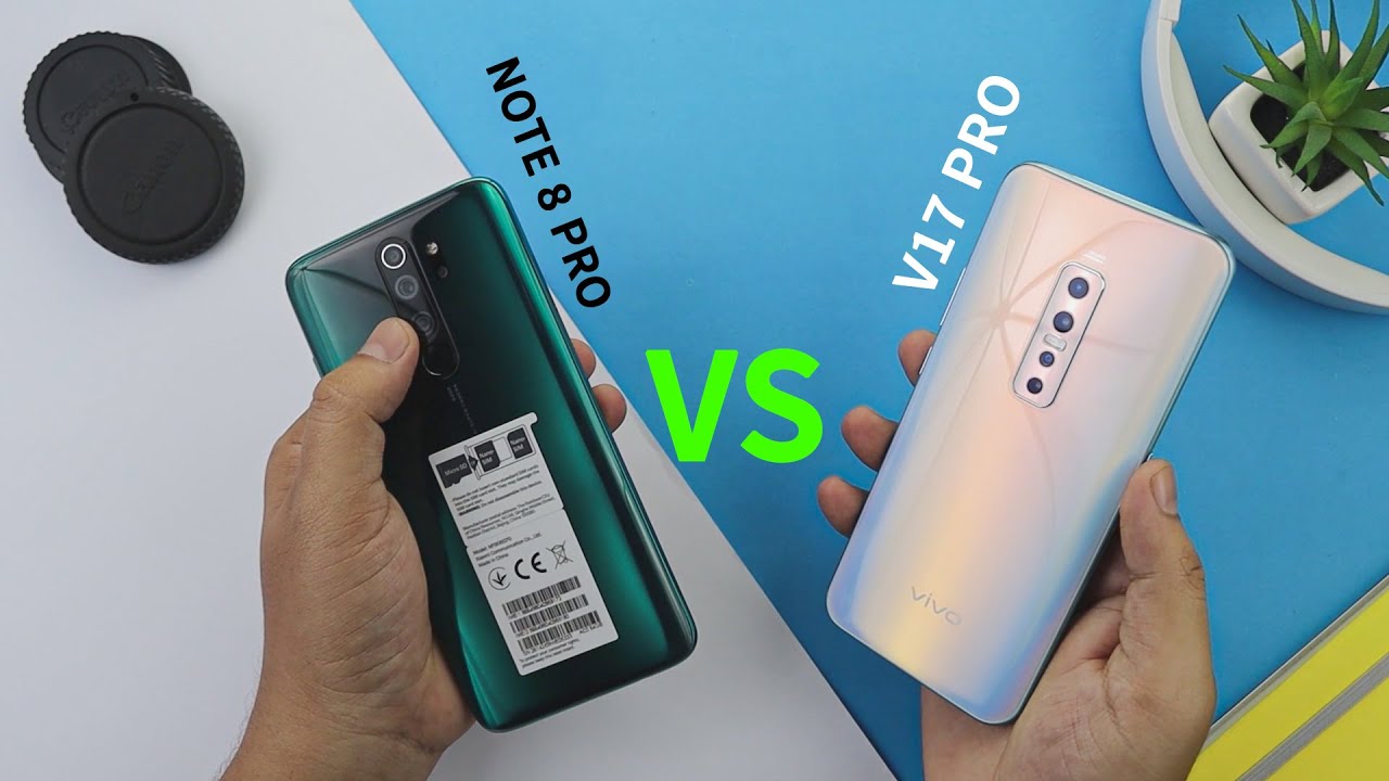 Redmi Note 8 Pro vs Vivo V17 Pro Comparison, Speed Test, Camera ,Display, Battery & Performance