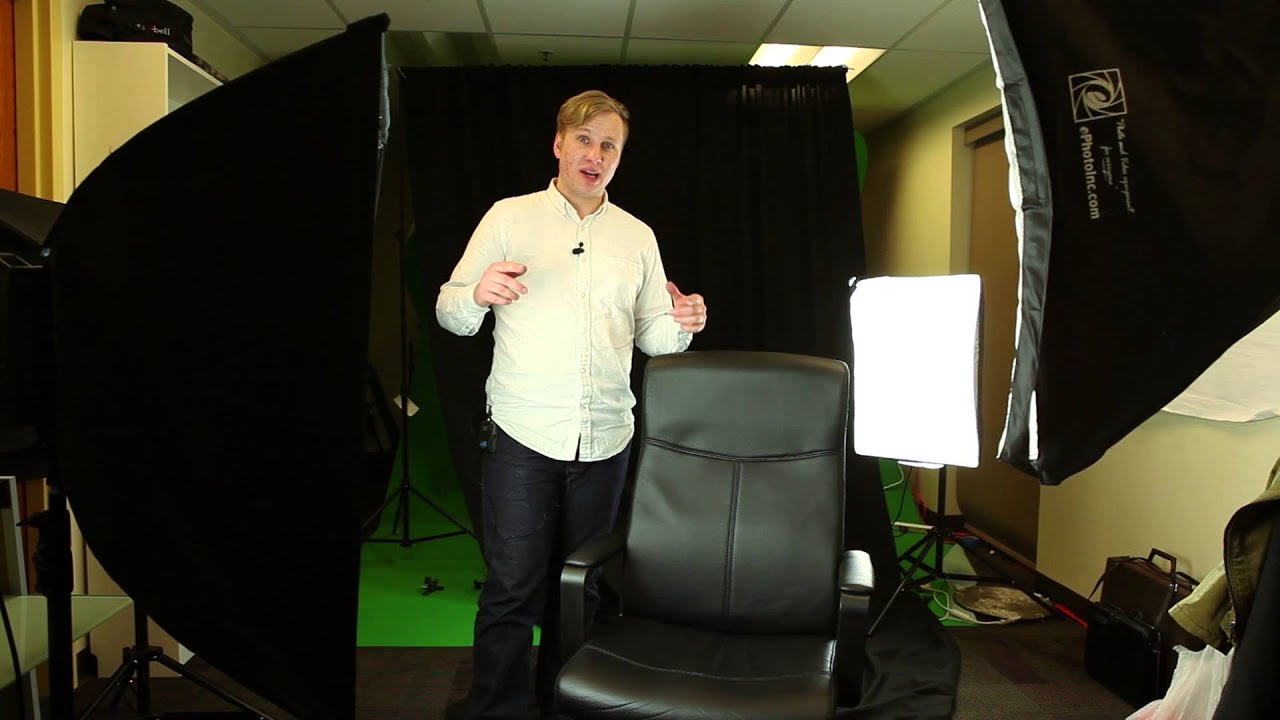 How to light to create an all black background with three point lighting filmmaking tutorial