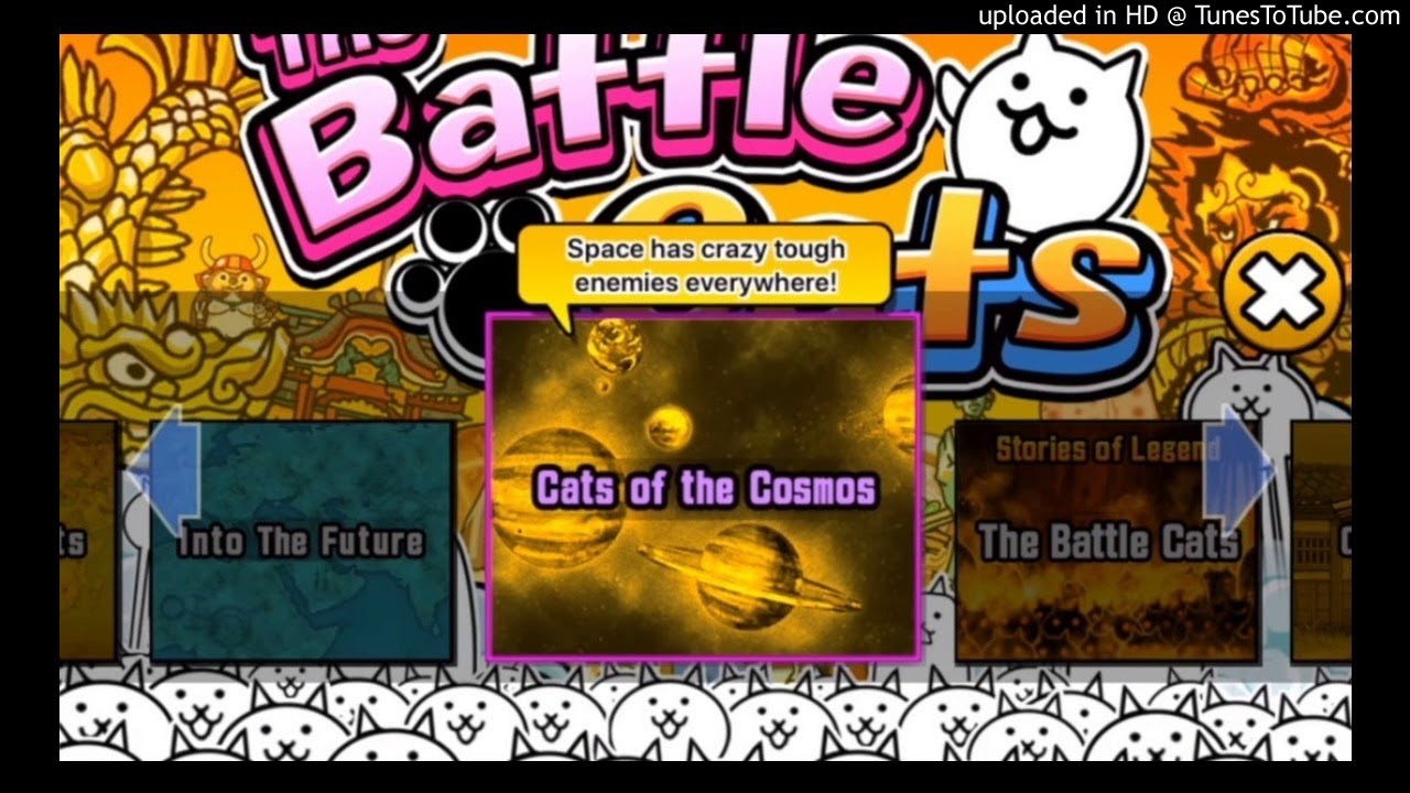 Battle Cats Music: Cats of the Cosmos Theme #4 The Big Bang (Final Stage)