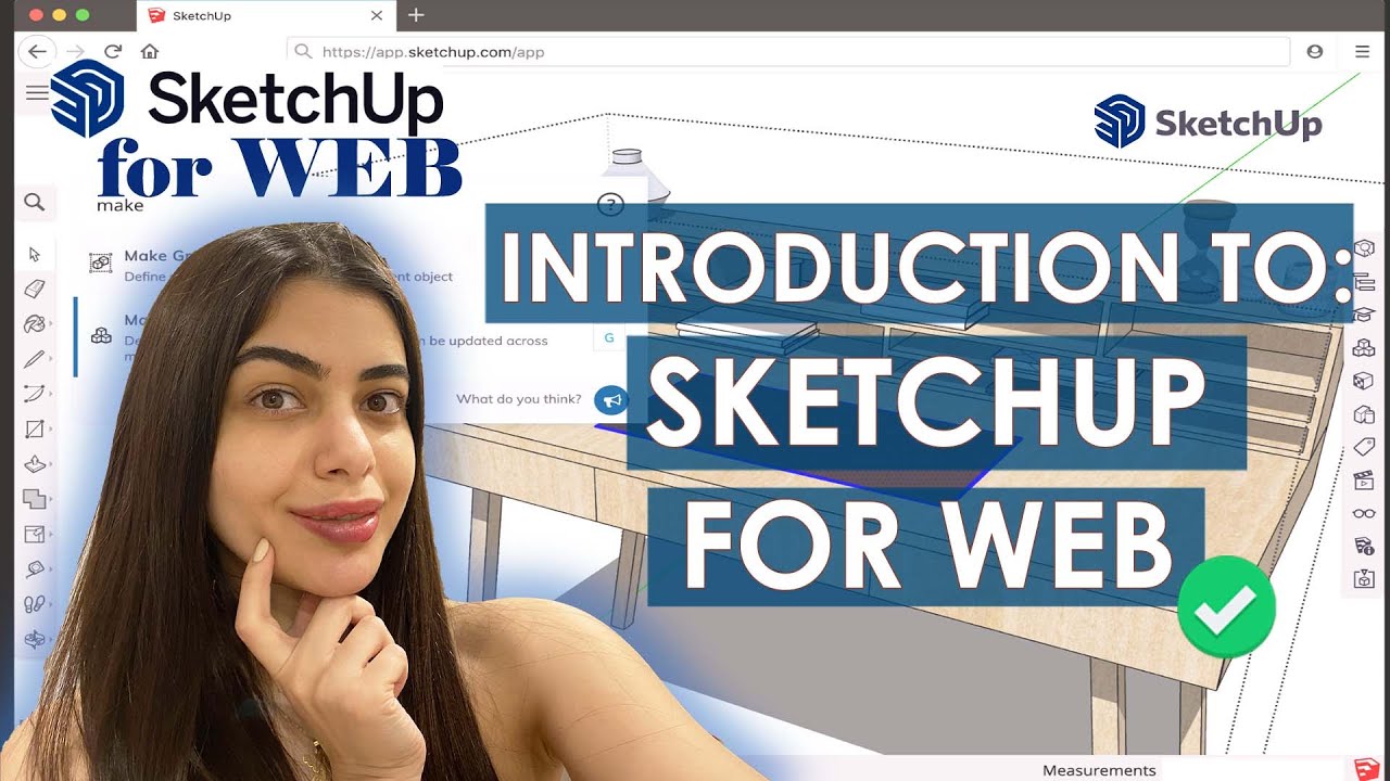 Tutorial 1: SketchUp for Web for beginners 2022