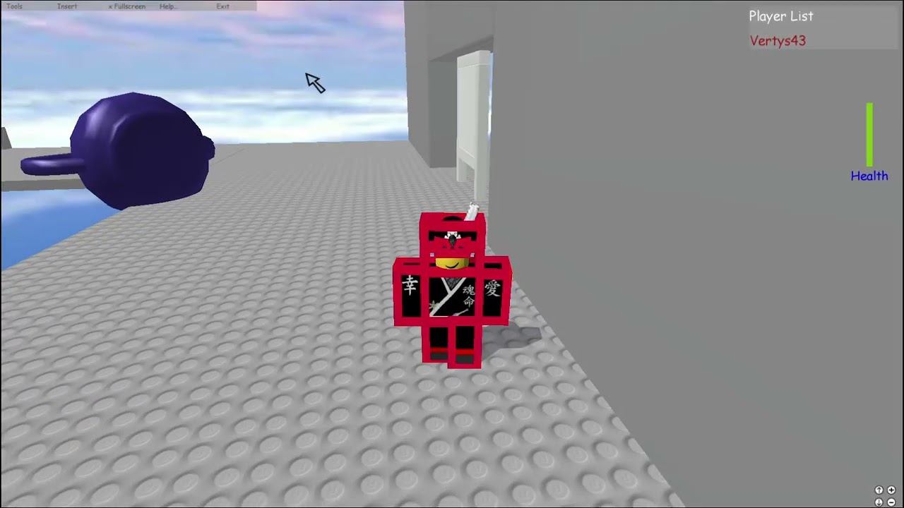 Roblox 2009 gameplay (Dodge the Teapots of Doom)
