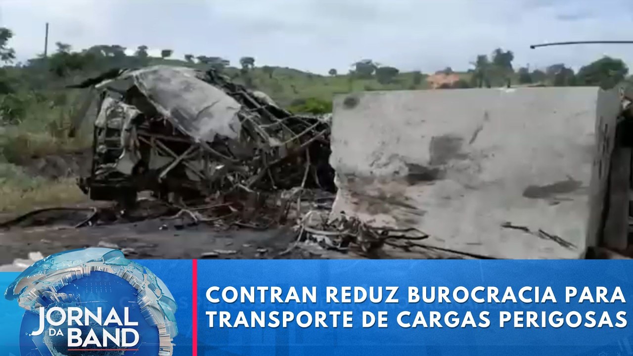 Cargas perigosas: mudança no treinamento | Jornal da Band