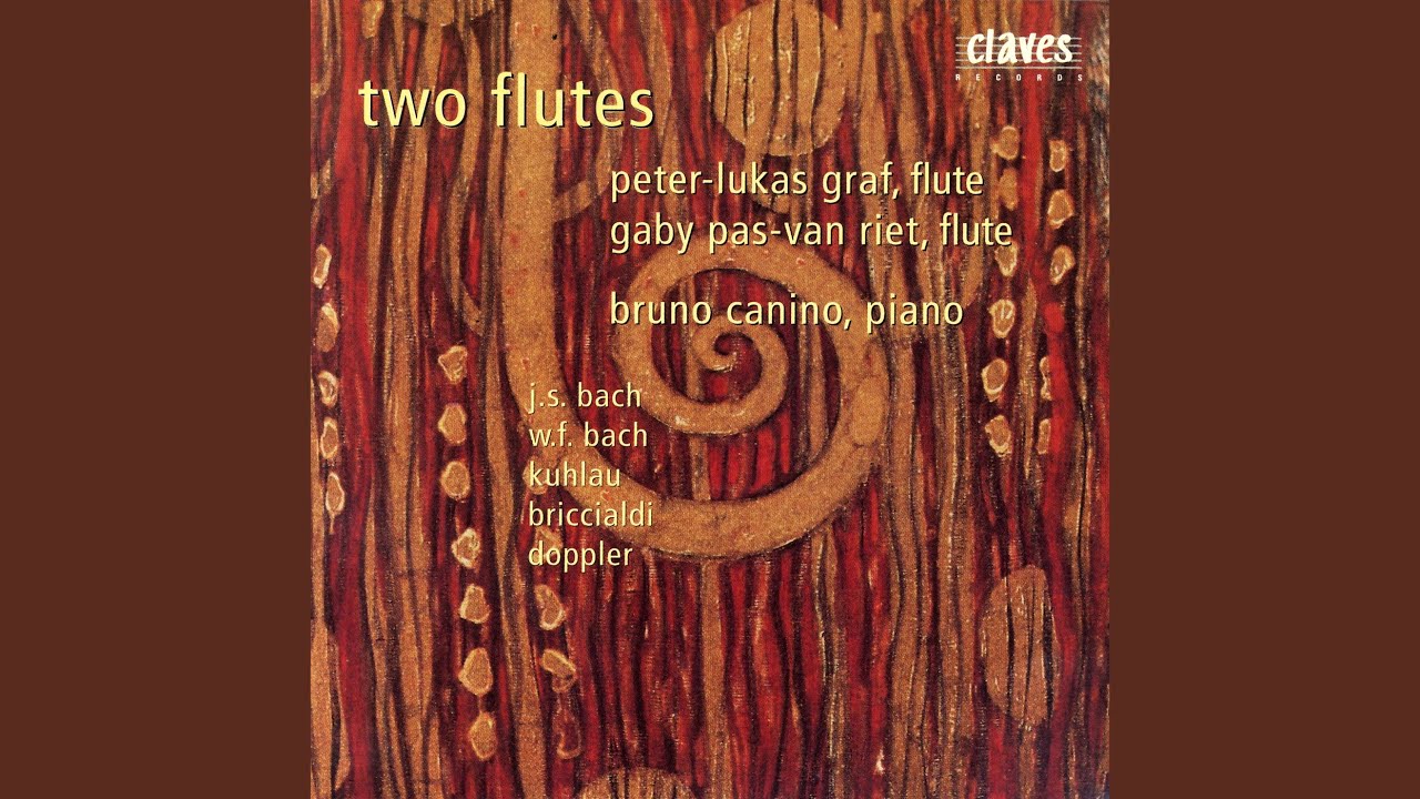 Duo Concertant for Two Flutes in F Major, Op. 100, No. 2: I. Allegro