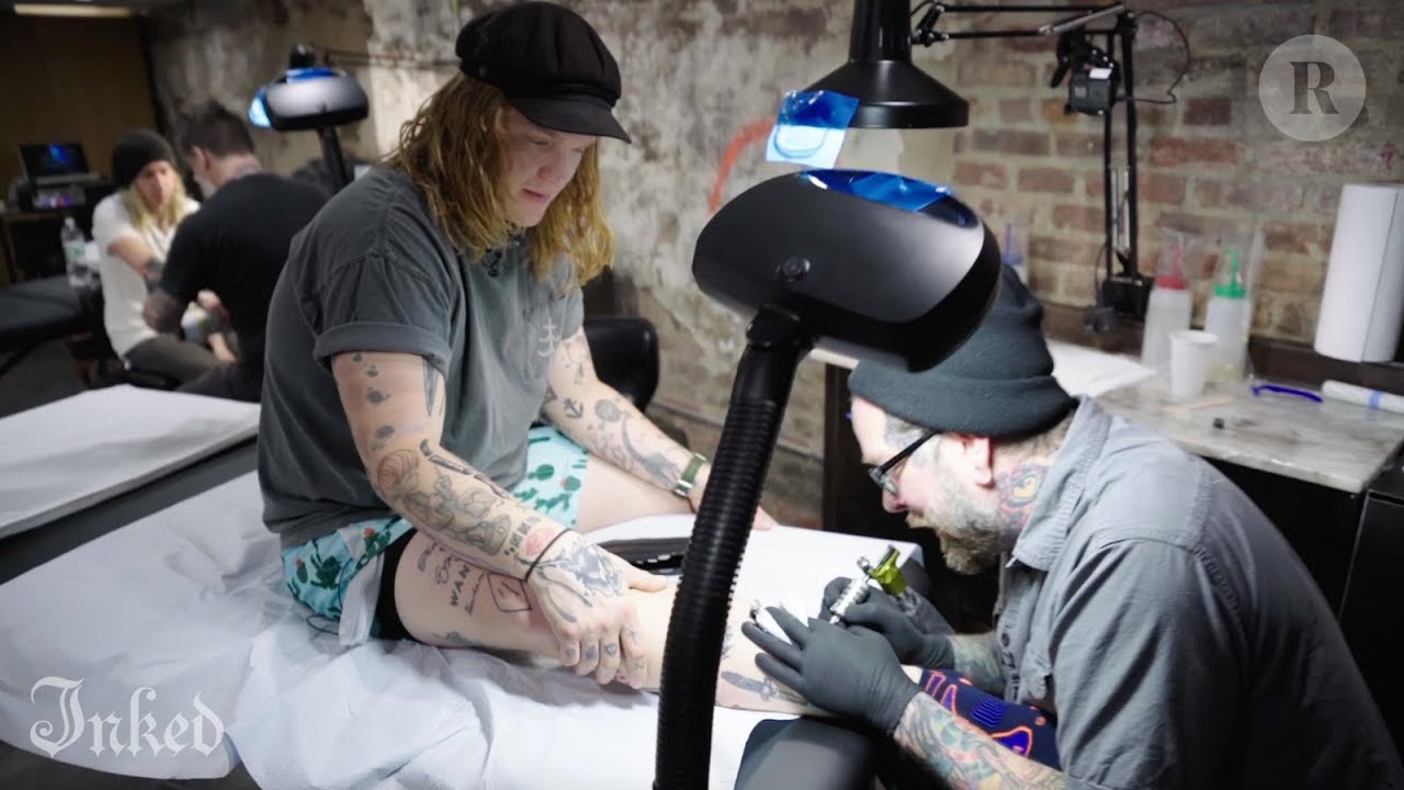 Underoath's Aaron Gillespie Gets Tattoo of 6-Year-Old Son’s Cowboy Drawing