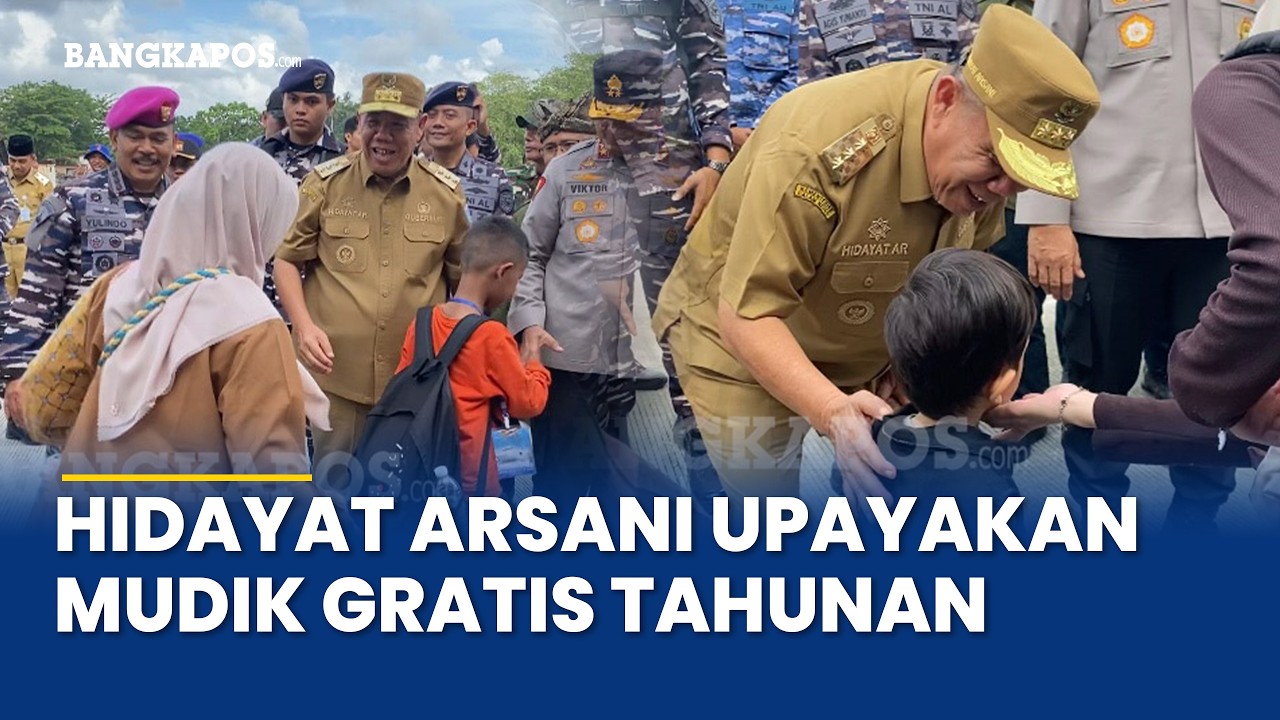 Hidayat Arsani Upayakan Program Mudik Gratis Digelar Setiap Tahun untuk Masyarakat