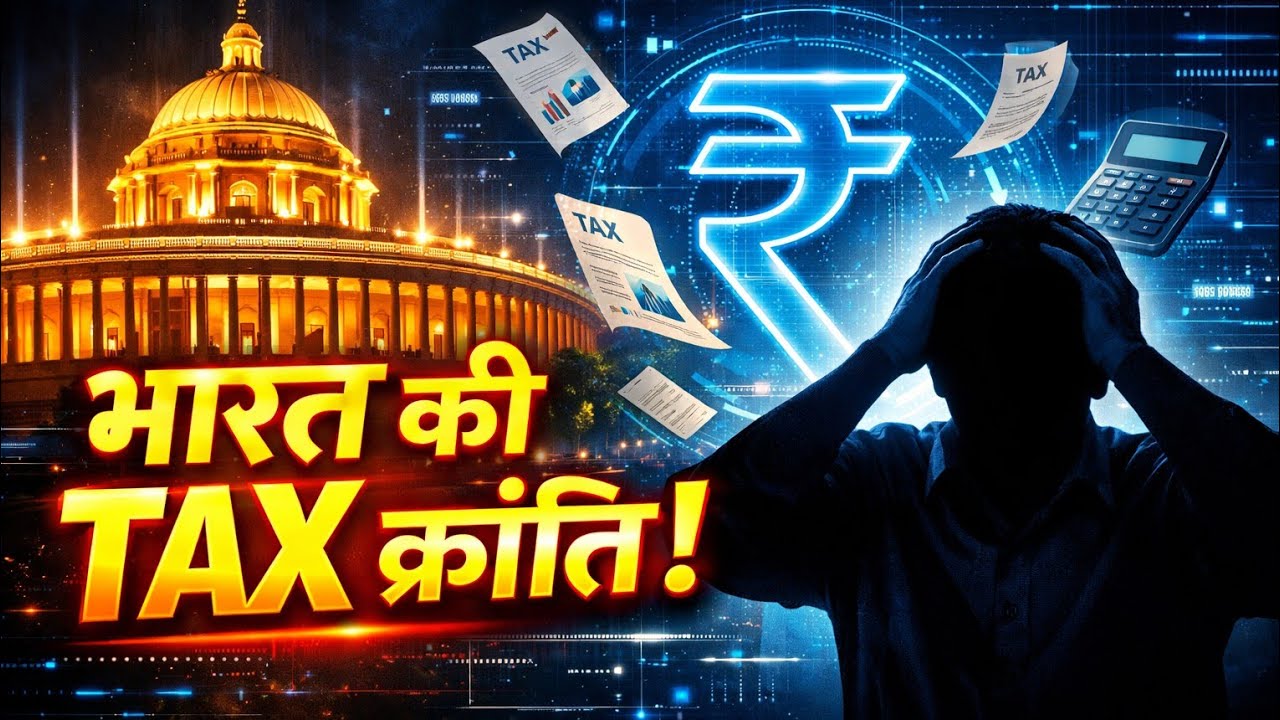 भारत में टैक्स सिस्टम अब पहले जैसा नहीं रहा!2025–2026 में भारत ने देखी है एक बड़ी Tax Revolution 🔥