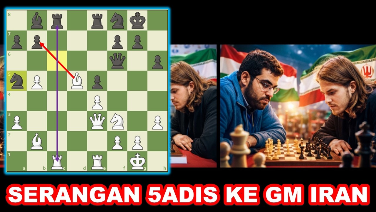 SERANGAN 5ADIS KE GM IRAN