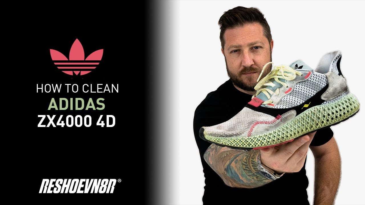 How To Clean Adidas ZX 4000 FutureCraft 4D With Reshoevn8r!