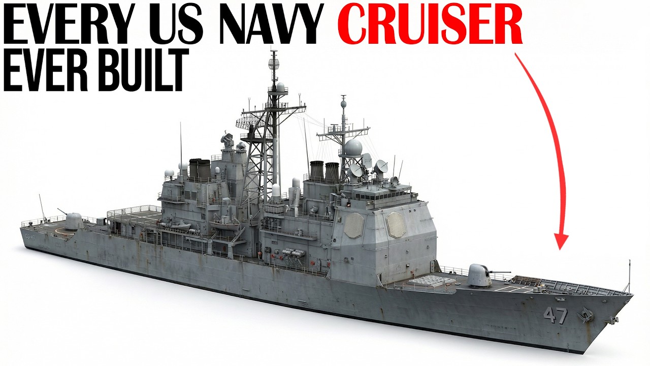 Every US Navy Cruiser Class Ever Built