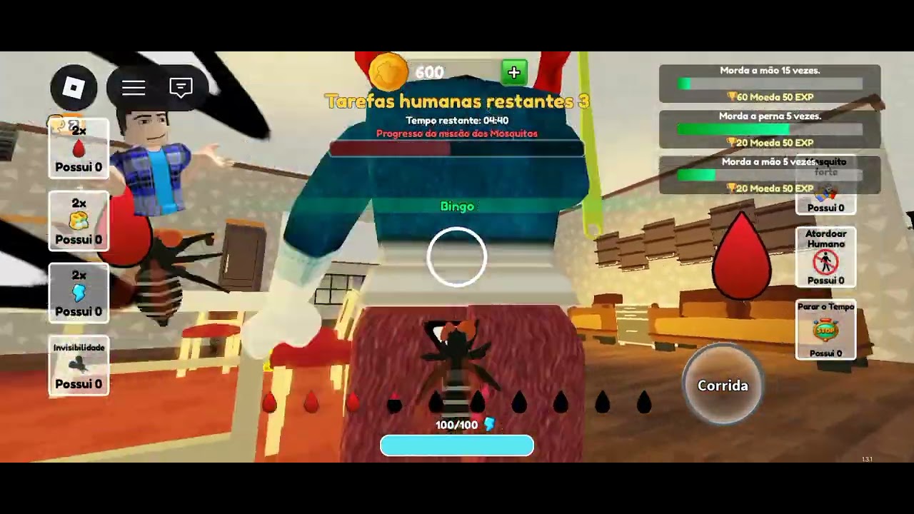 Voltamos com roblox