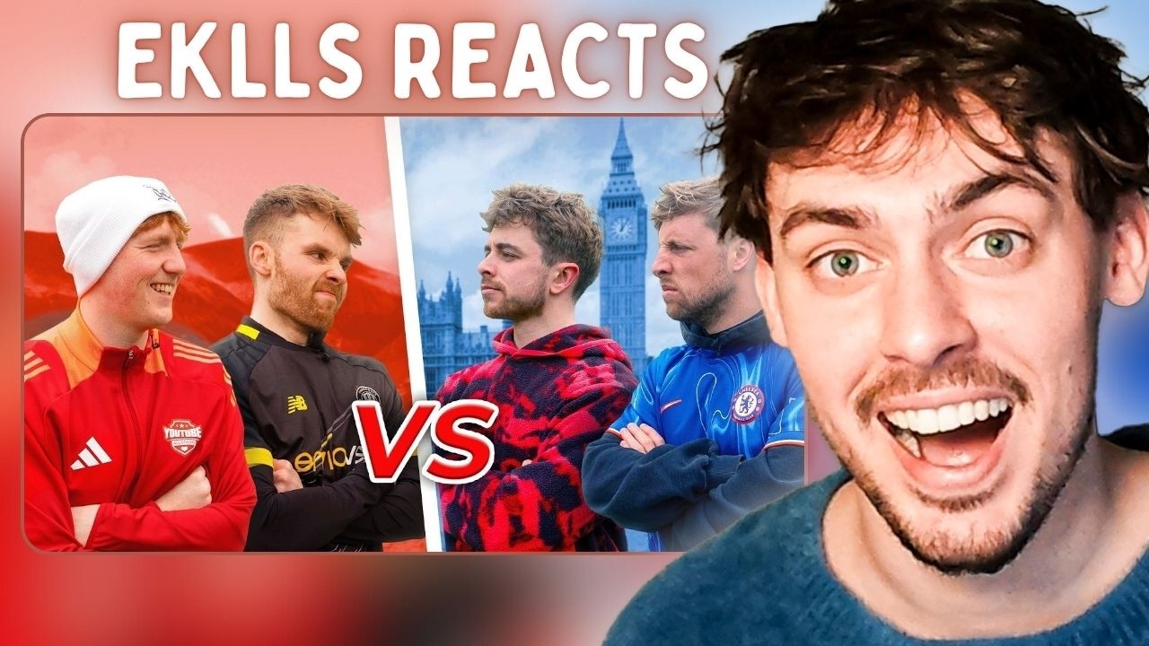 NORTH vs SOUTH Football Challenges 2 (Reaction)