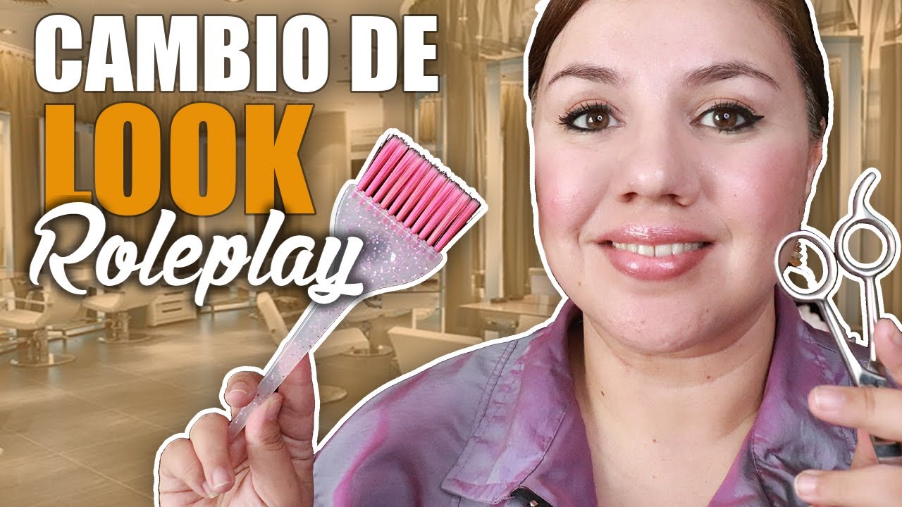 ASMR Español Te HAGO un Cambio de Look (Maquillaje y Cabello)  / Murmullo Latino / Mexico