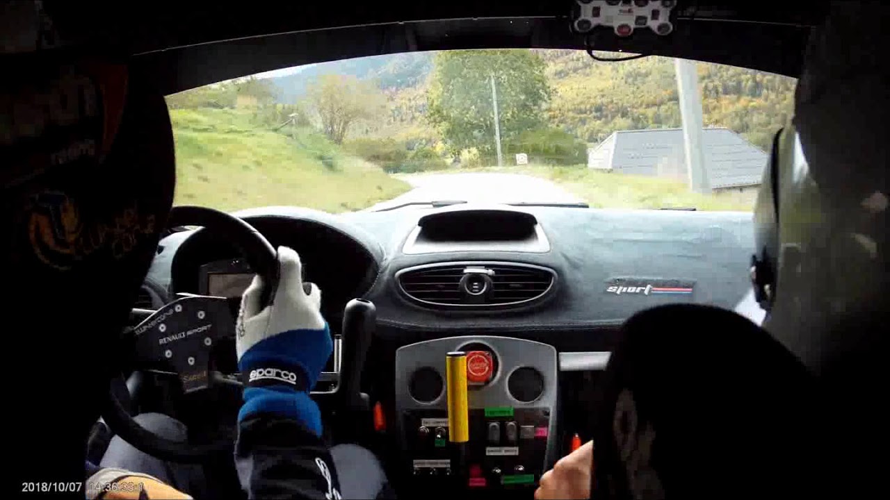 Rallye des Bauges 2018 - Cam. embarquée ES 7 - Kevin et Yann DUC