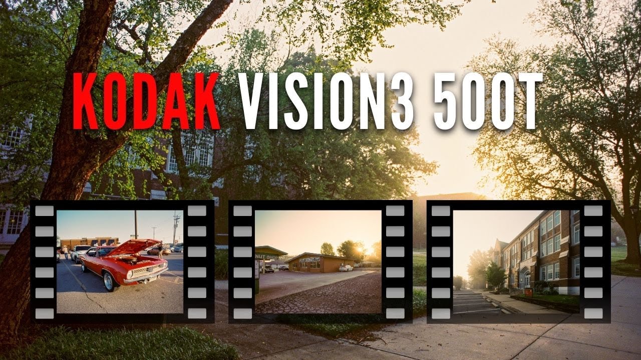 Using CINEMA film for photography: Kodak Vision3 500T
