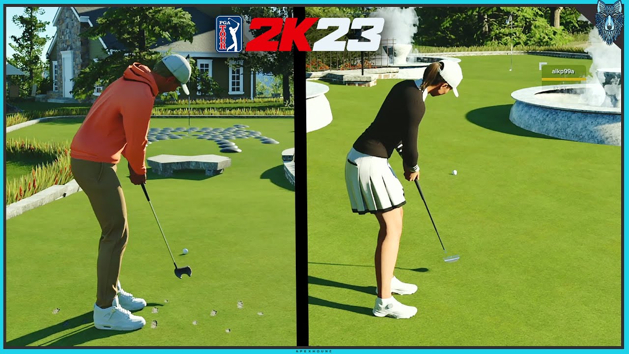 PUTT PUTT MATCH PLAY VS ALEX - PGA TOUR 2K23 Gameplay