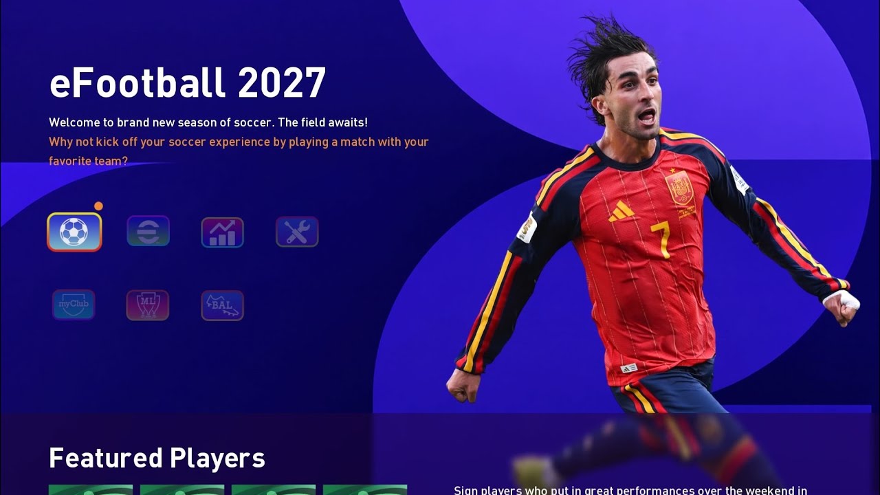 PES 2027 MONSTER PATCH 7.05 &mdash; Эль-Класико: Реал Мадрид против Барселоны